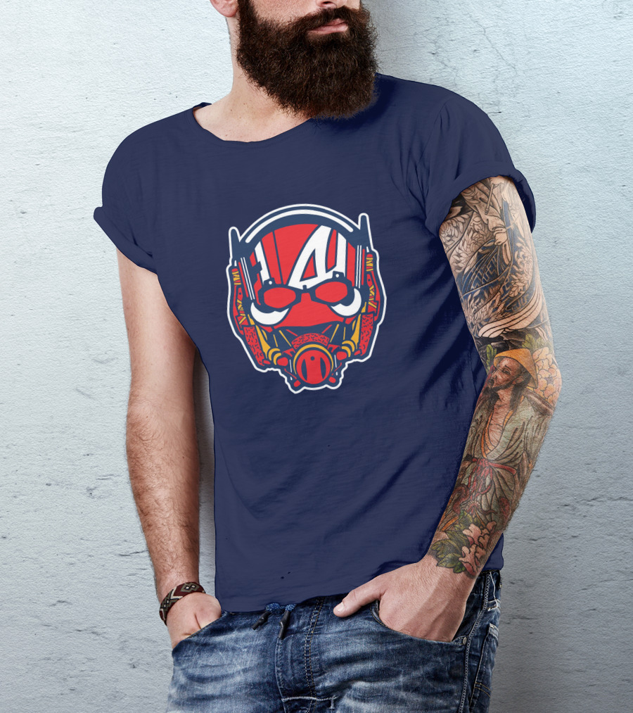 Atlanta Antman Braves Mlb Mashup T-Shirt