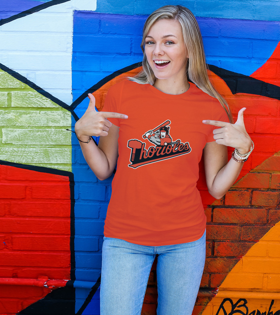 Baltimore Thorioles MLB Thor Baseball T-Shirt