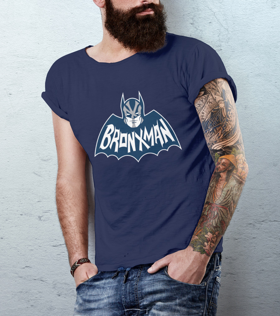 New York Bronxman Batman MLB T-Shirt