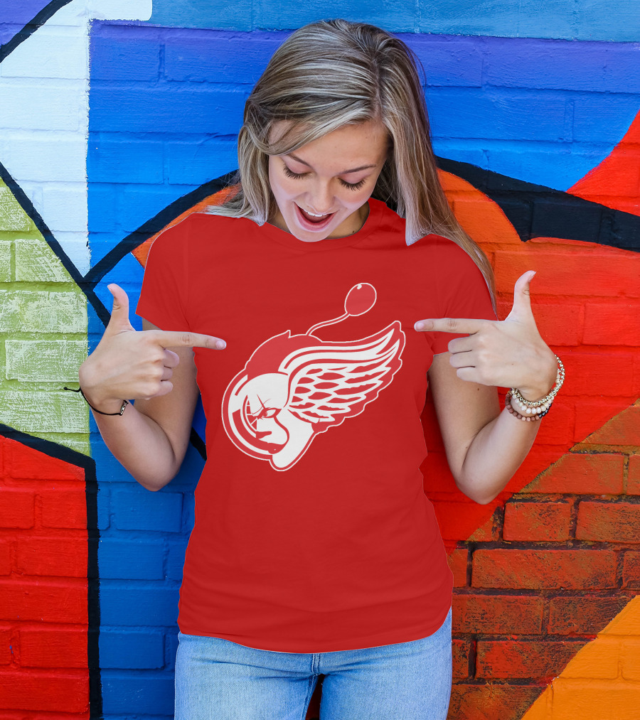 Detroit Red Wings Pennywise NHL Crossover T-Shirt