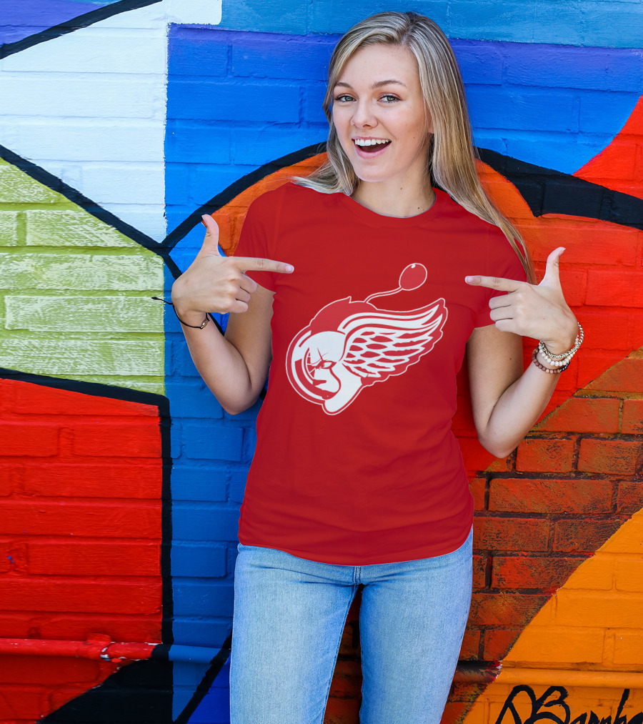 Detroit Red Wings Pennywise NHL Crossover T-Shirt