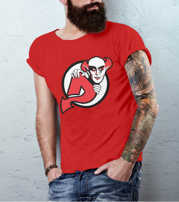 New Jersey Devils Nosferatu NHL T-Shirt