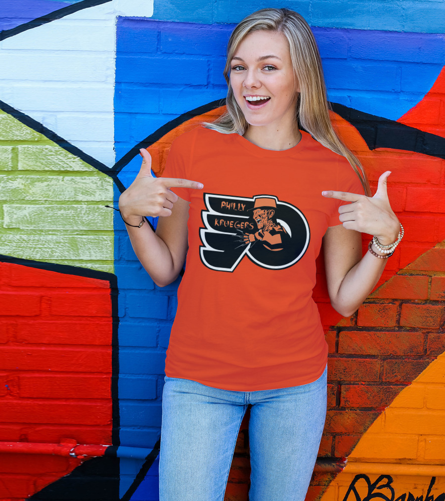 Philly Kruegers NHL Horror Hockey Fusion T-Shirt
