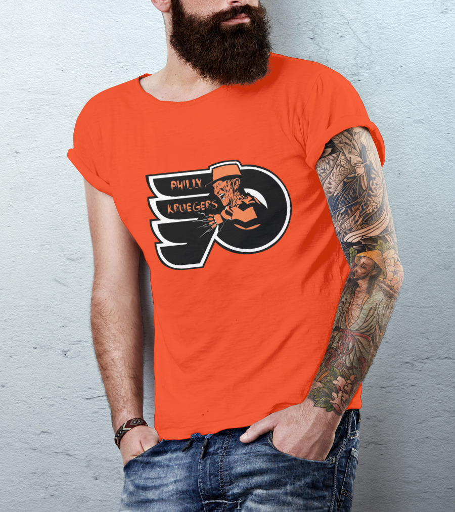 Philly Kruegers NHL Horror Hockey Fusion T-Shirt