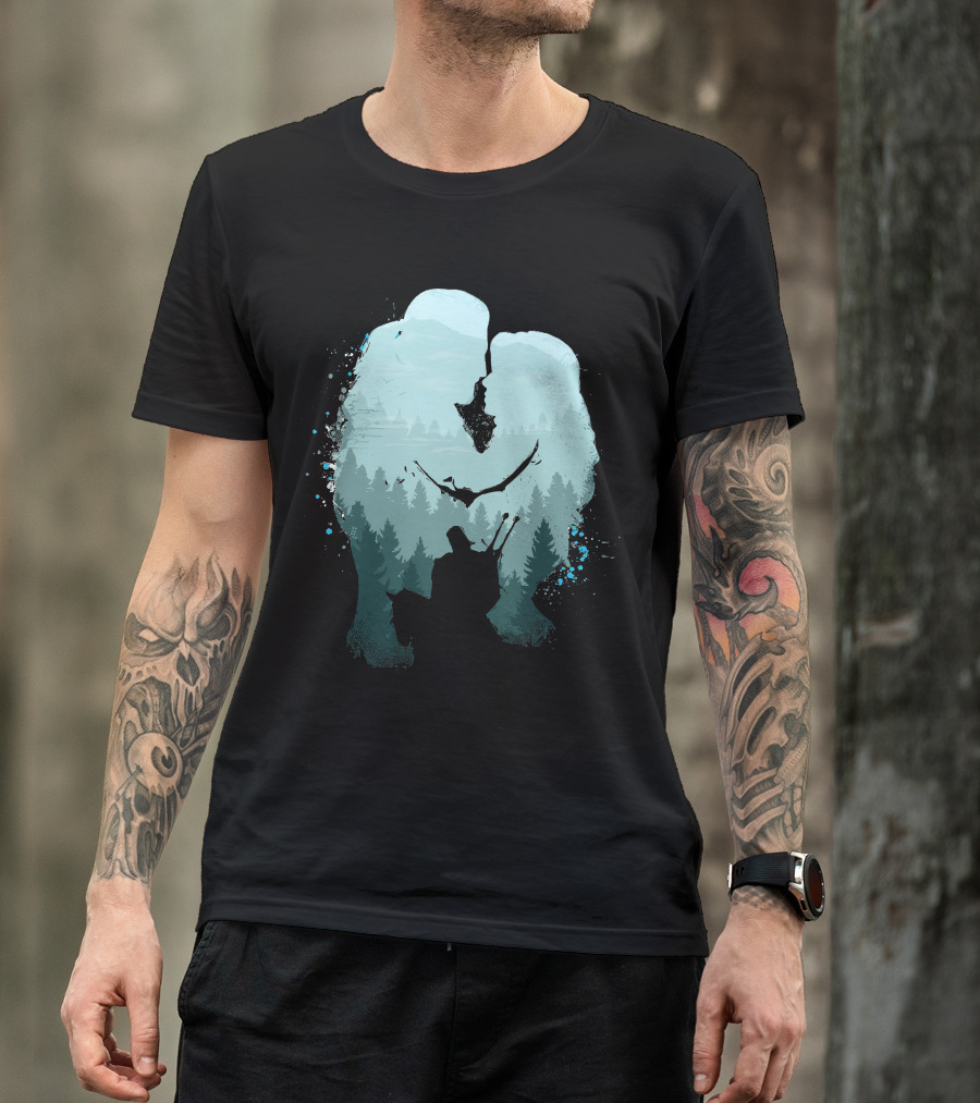 Wild Forces Hunter's Journey In Forest T-Shirt