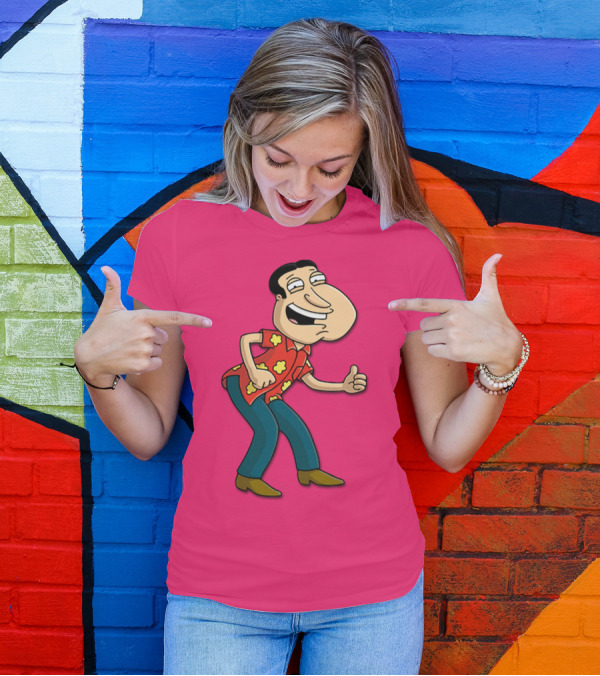 Glenn Quagmire Family Guy Thumbs Up Hawaiian Shirt Character T-Shirt