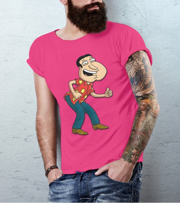 Glenn Quagmire Family Guy Thumbs Up Hawaiian Shirt Character T-Shirt