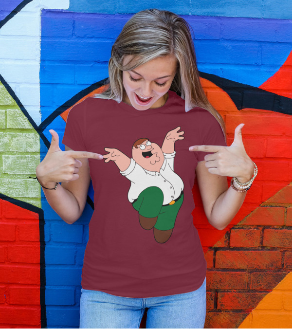 Peter Griffin Jumping Pose Family Guy T-Shirt