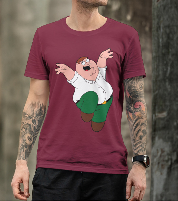 Peter Griffin Jumping Pose Family Guy T-Shirt