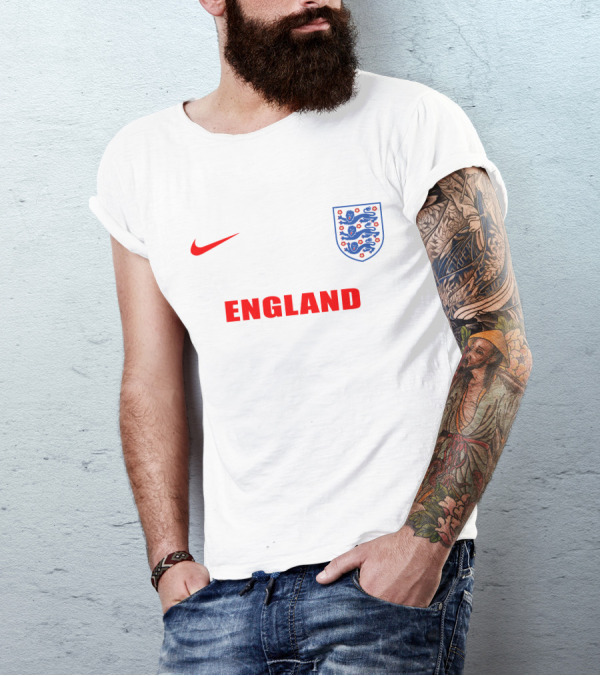 England Three Lions Crest T-Shirt