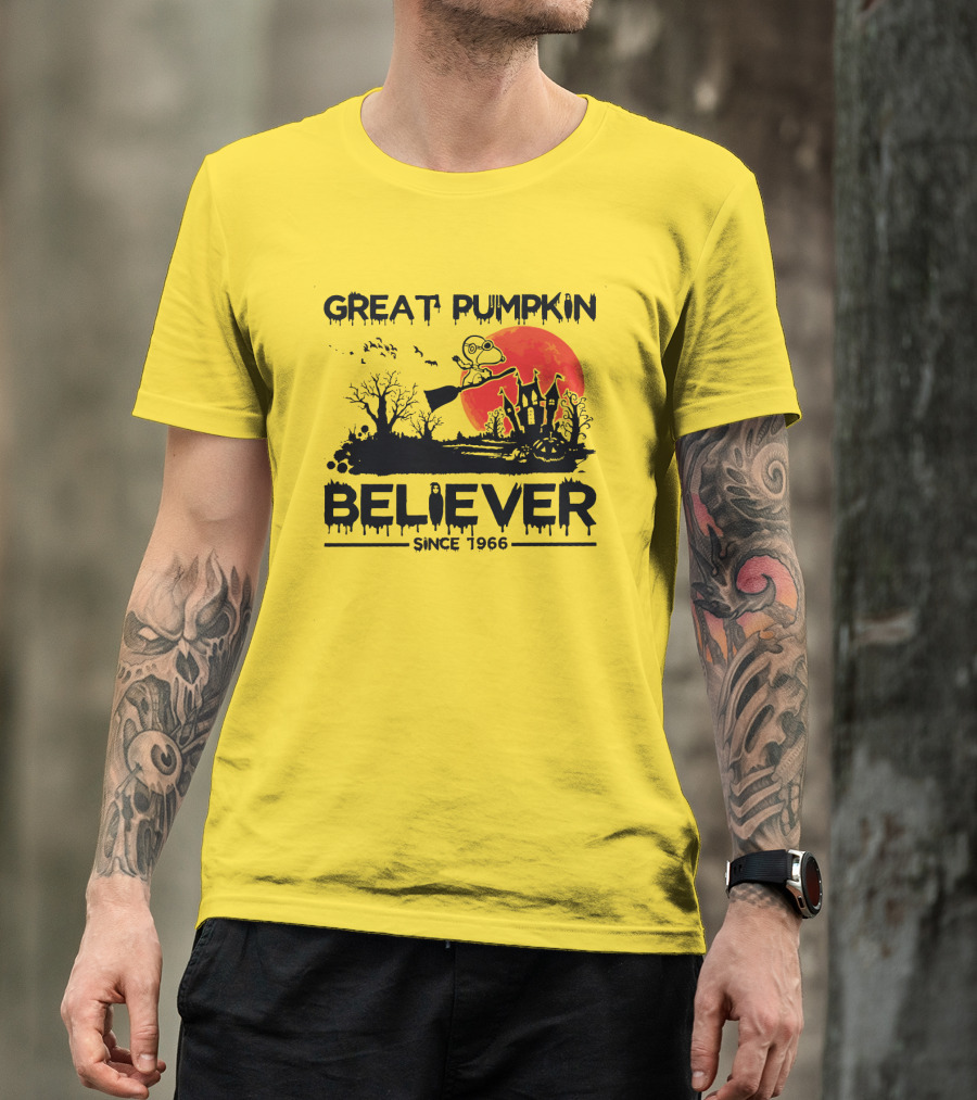 Great Pumpkin Believer Since 1966 Halloween T-Shirt