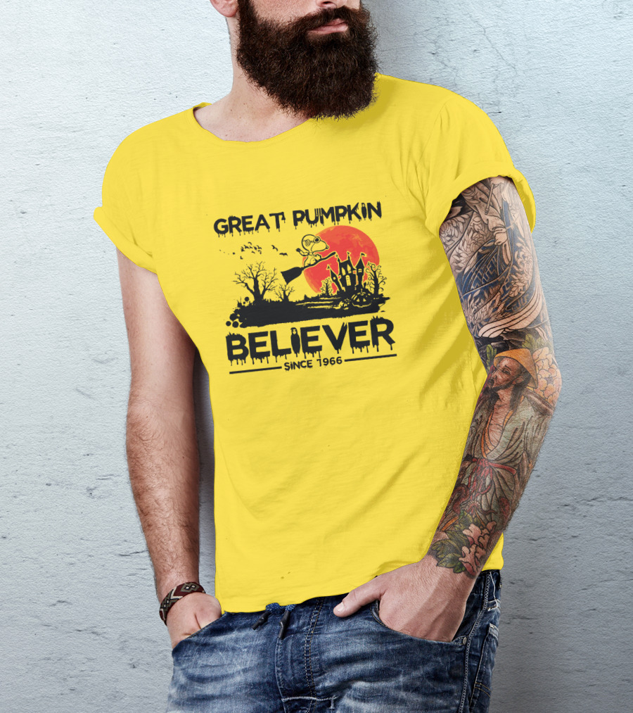 Great Pumpkin Believer Since 1966 Halloween T-Shirt