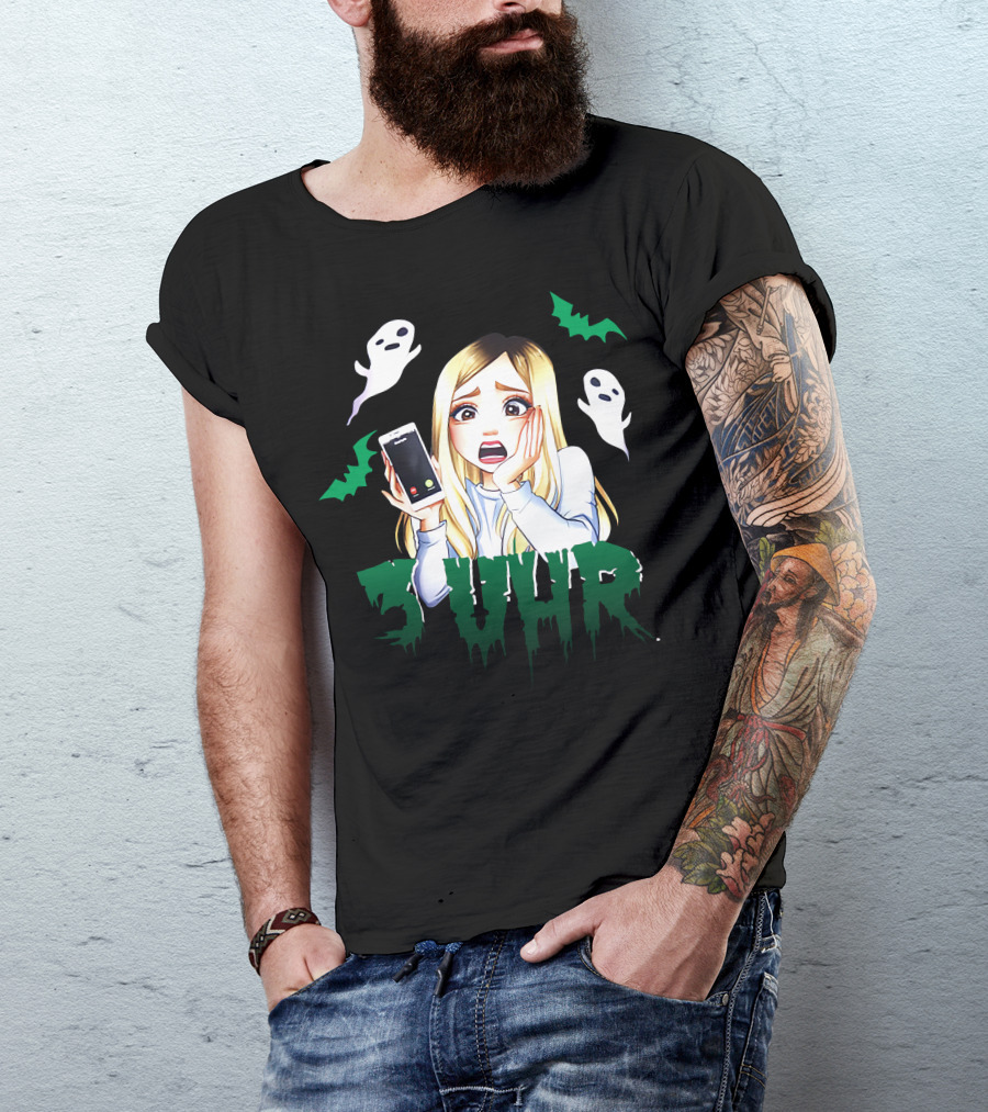 Rebekah Wing 3 Uhr Nachts Ghosts And Bats Phone Scare T-Shirt