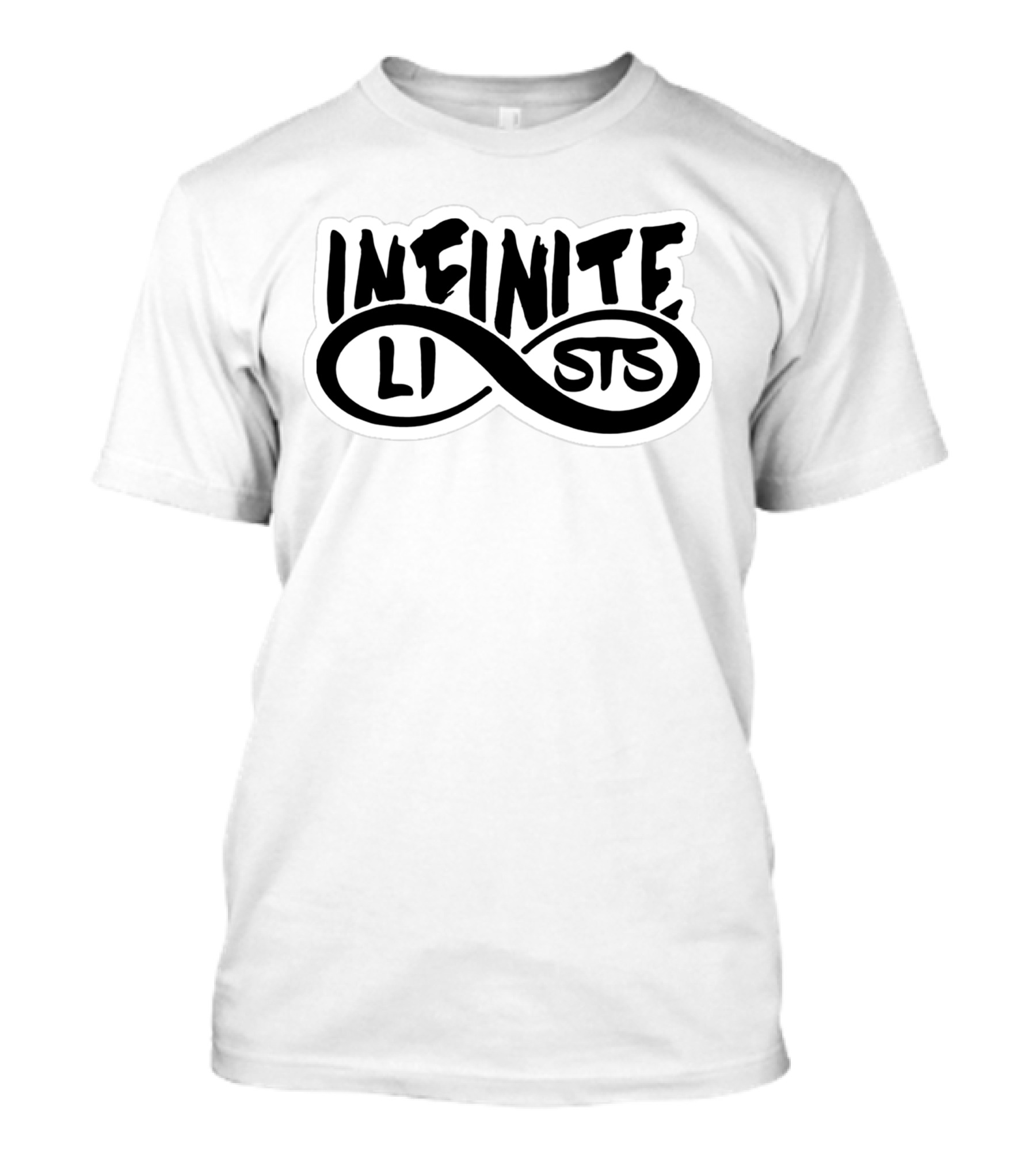 Infinite Lists Infinity Symbol Merch T-Shirt