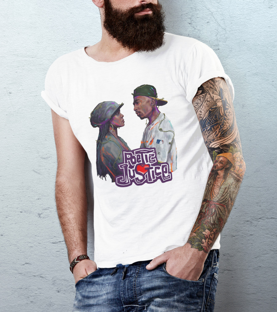 Poetic Justice Tupac MLB T-Shirt