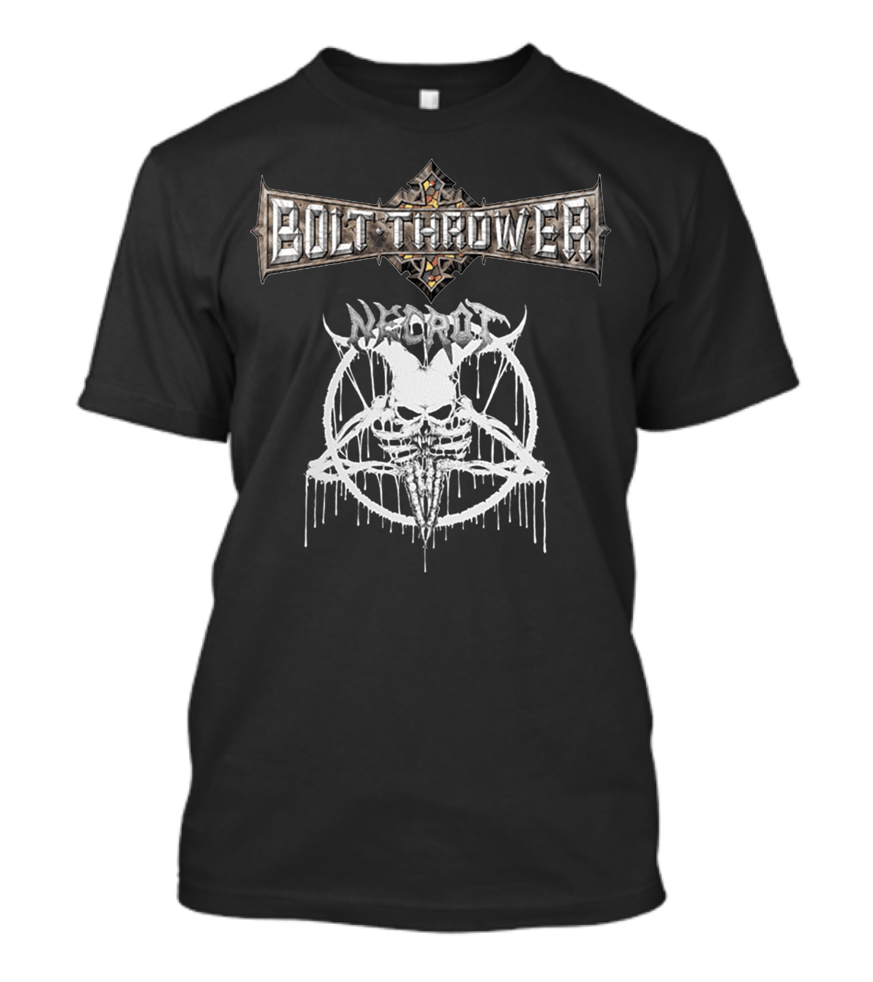 Bolt Thrower Necrot Skull Emblem T-Shirt