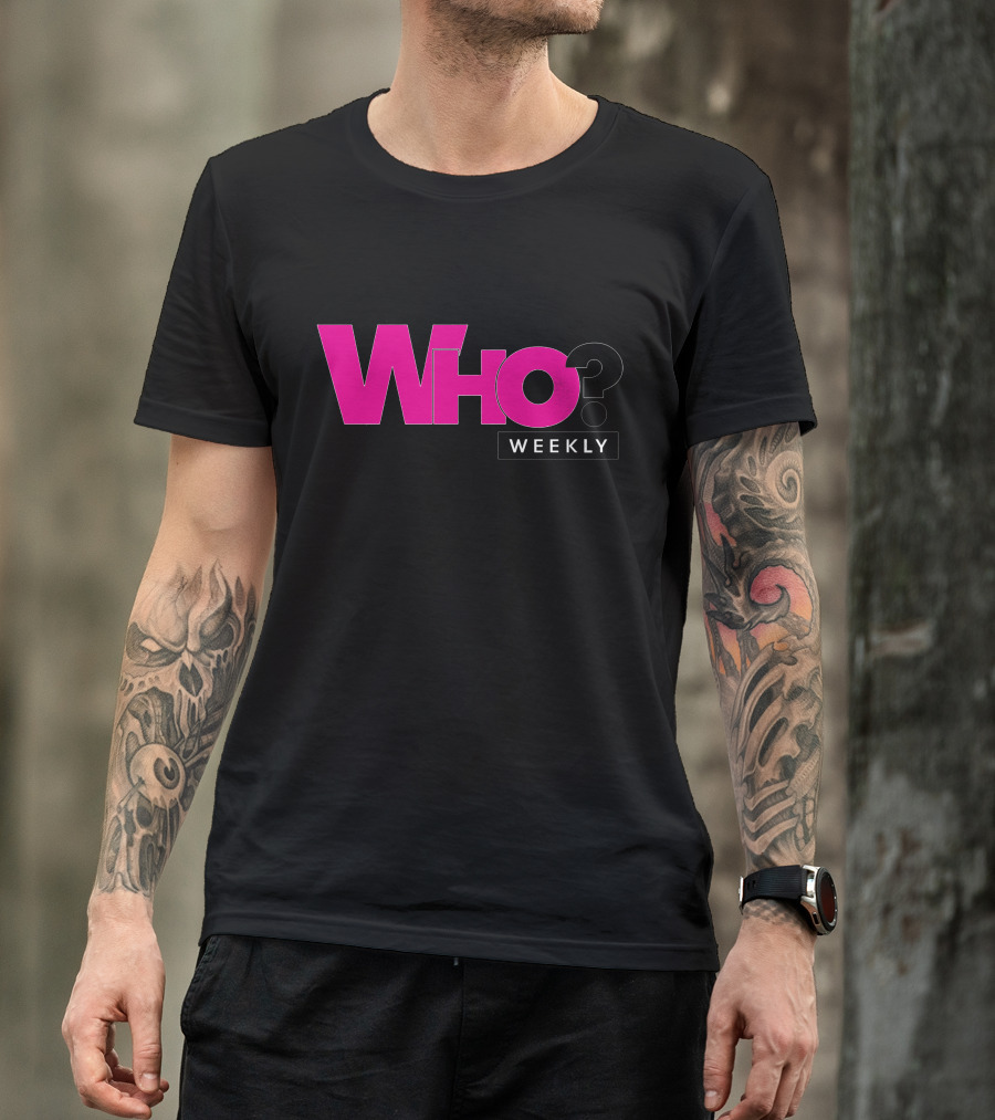 Who? Weekly Logo Merchandise T-Shirt