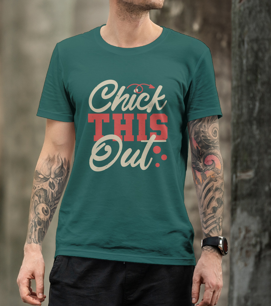 Chick This Out Arrow And Dots T-Shirt