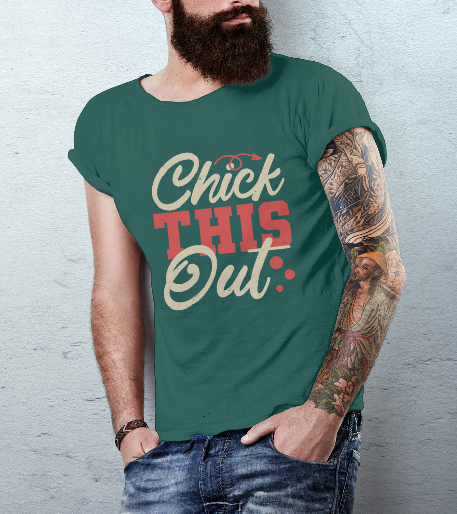 Chick This Out Arrow And Dots T-Shirt