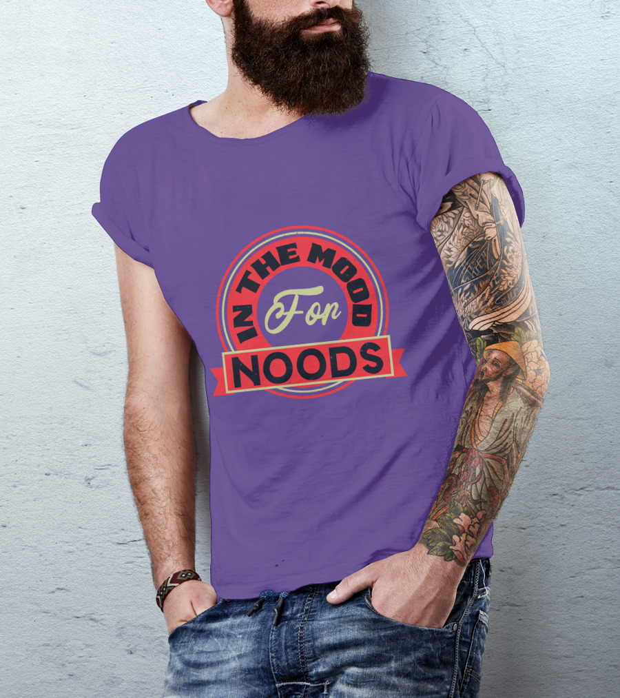 In The Mood For Noods Circle Emblem T-Shirt