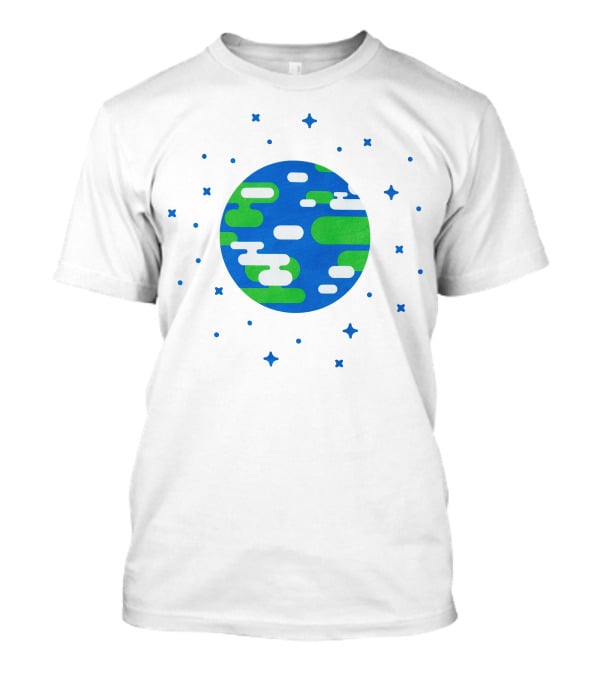 Kurzgesagt Earth Space T-Shirt