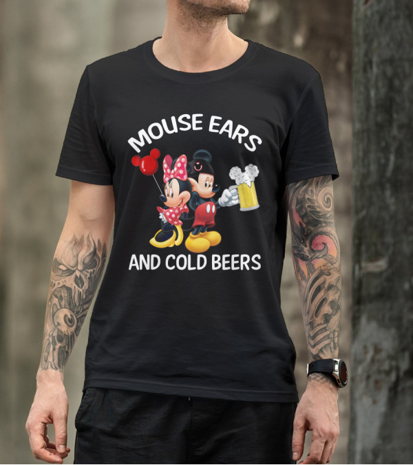 Mouse Ears And Cold Beers T-Shirt