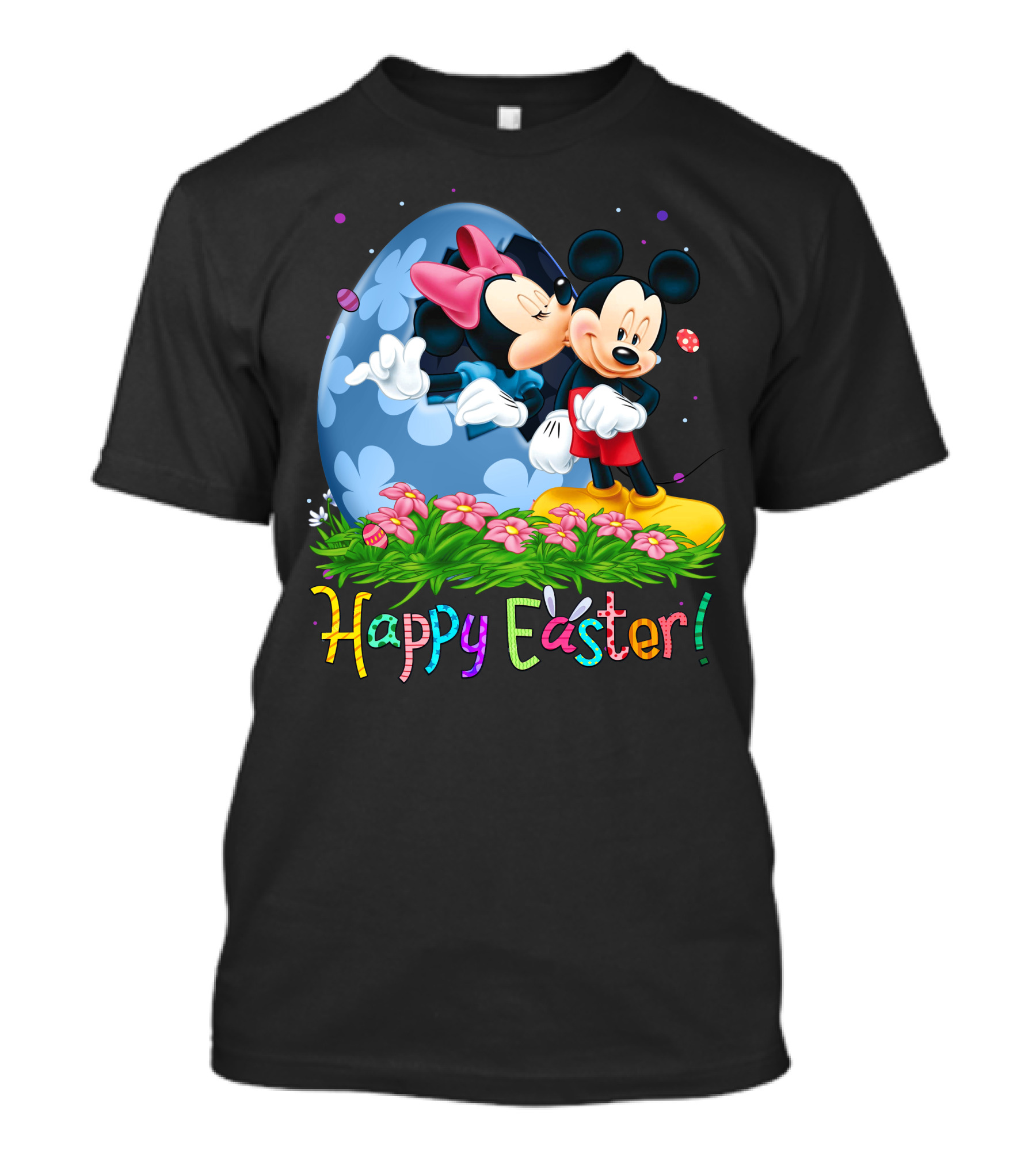 Happy Easter Mickey And Minnie T-Shirt