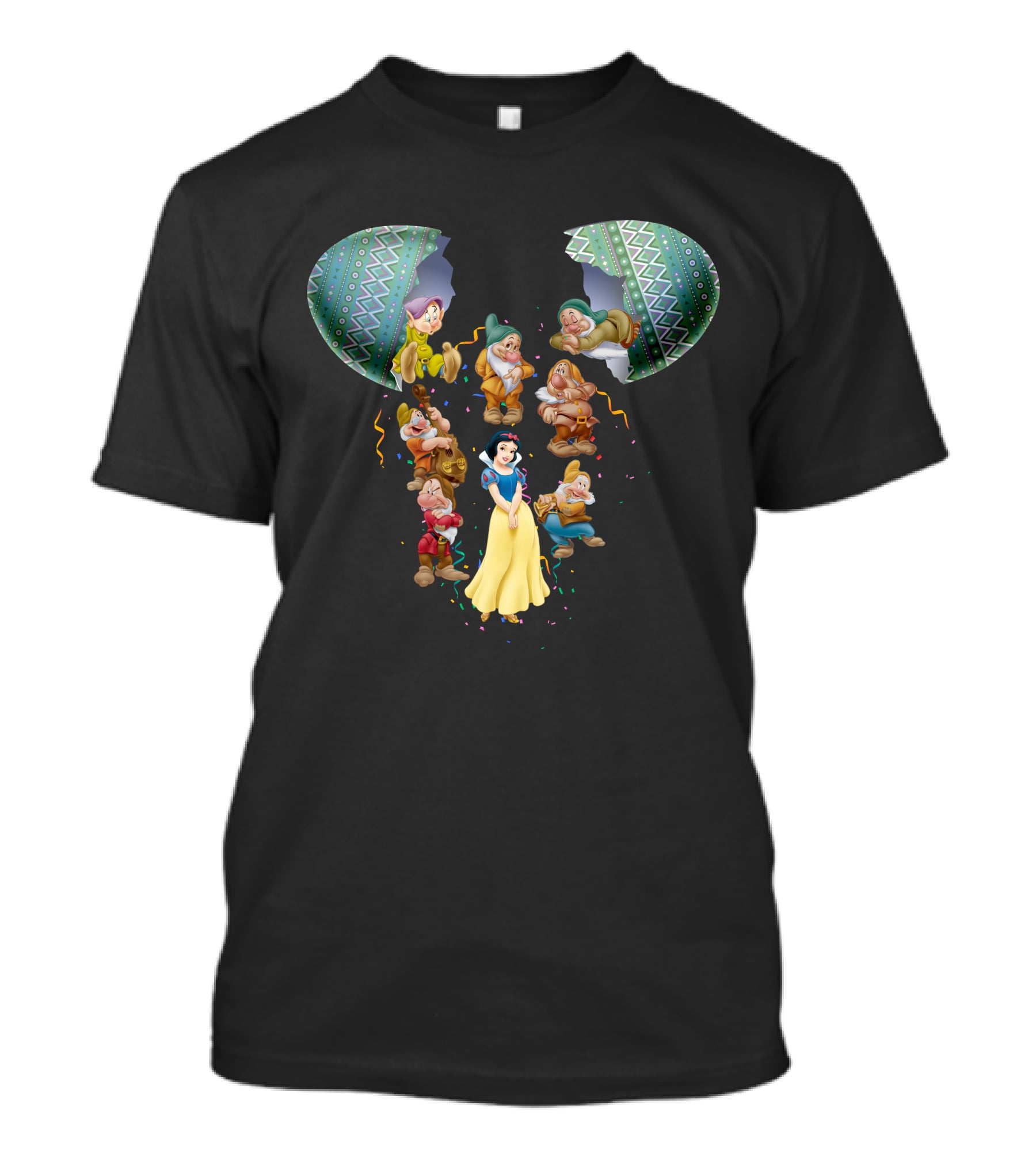 Snow White Seven Dwarfs Easter Egg Surprise T-Shirt