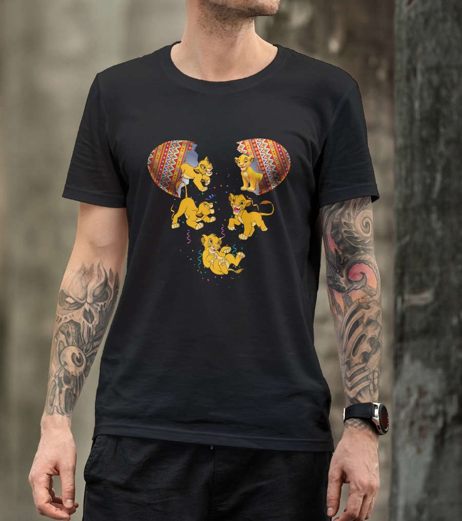 Simba Lion King Inspired Mouse Headburst T-Shirt
