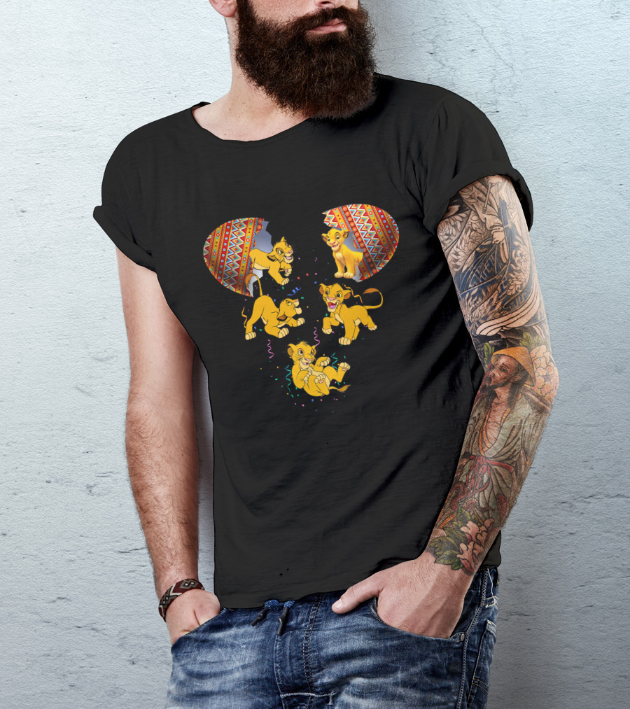 Simba Lion King Inspired Mouse Headburst T-Shirt