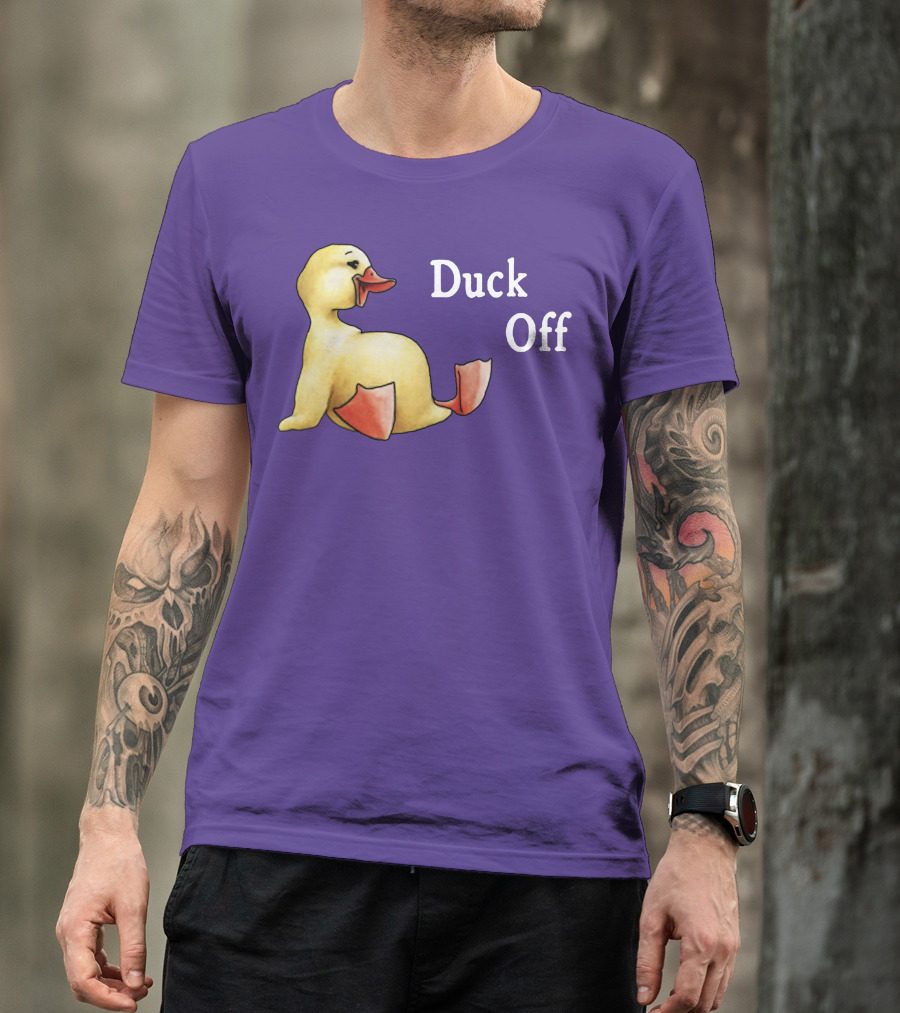 Duck Off Funny Sitting Duck T-Shirt