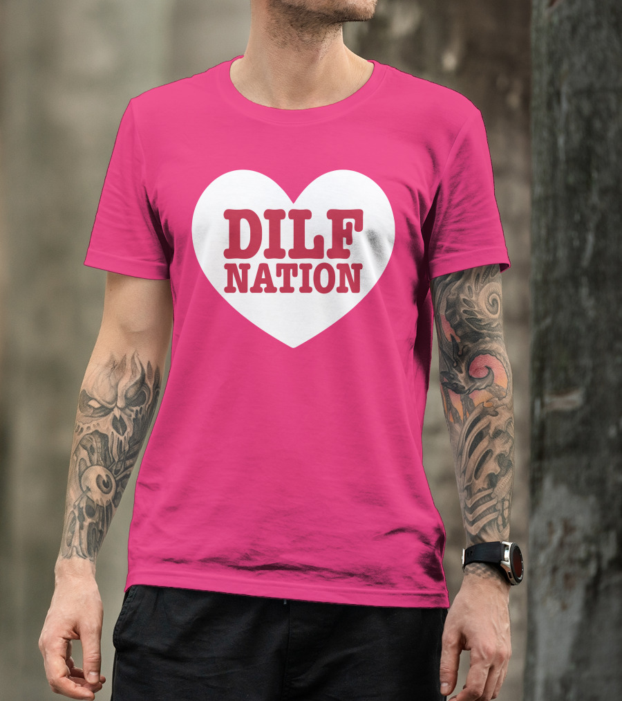 DILF NATION Heart Classic T-Shirt