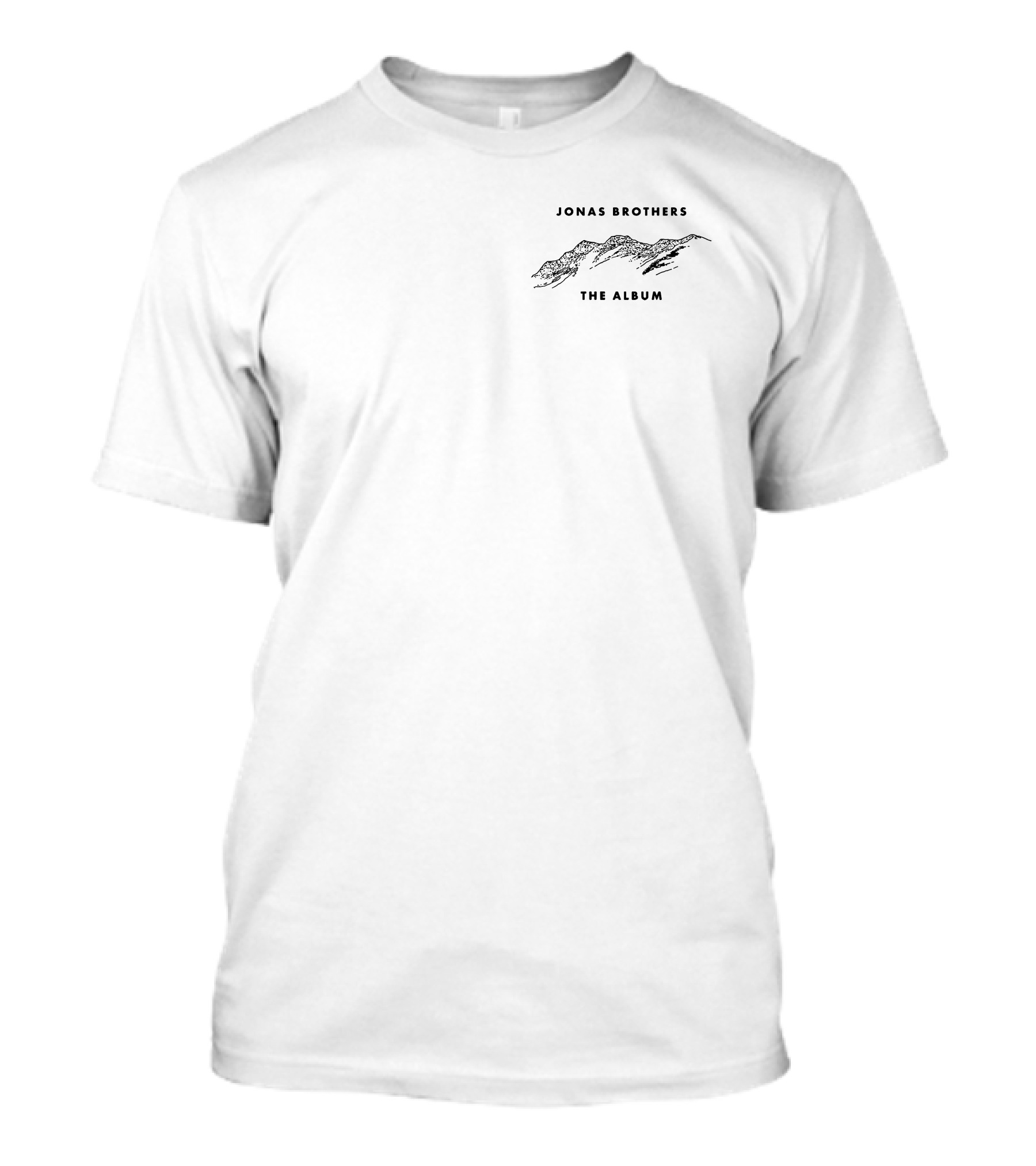 Jonas Brothers The Album Mountain Drawing T-Shirt