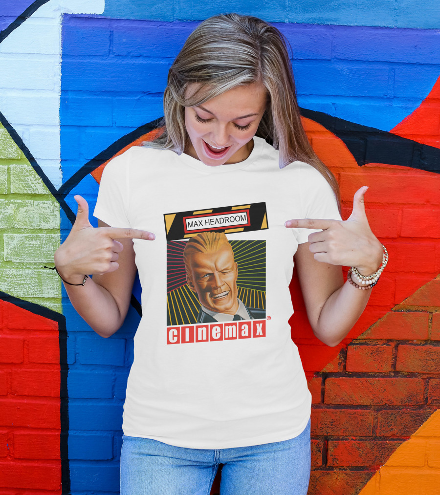 Max Headroom Cinemax Vintage Iconic T-Shirt