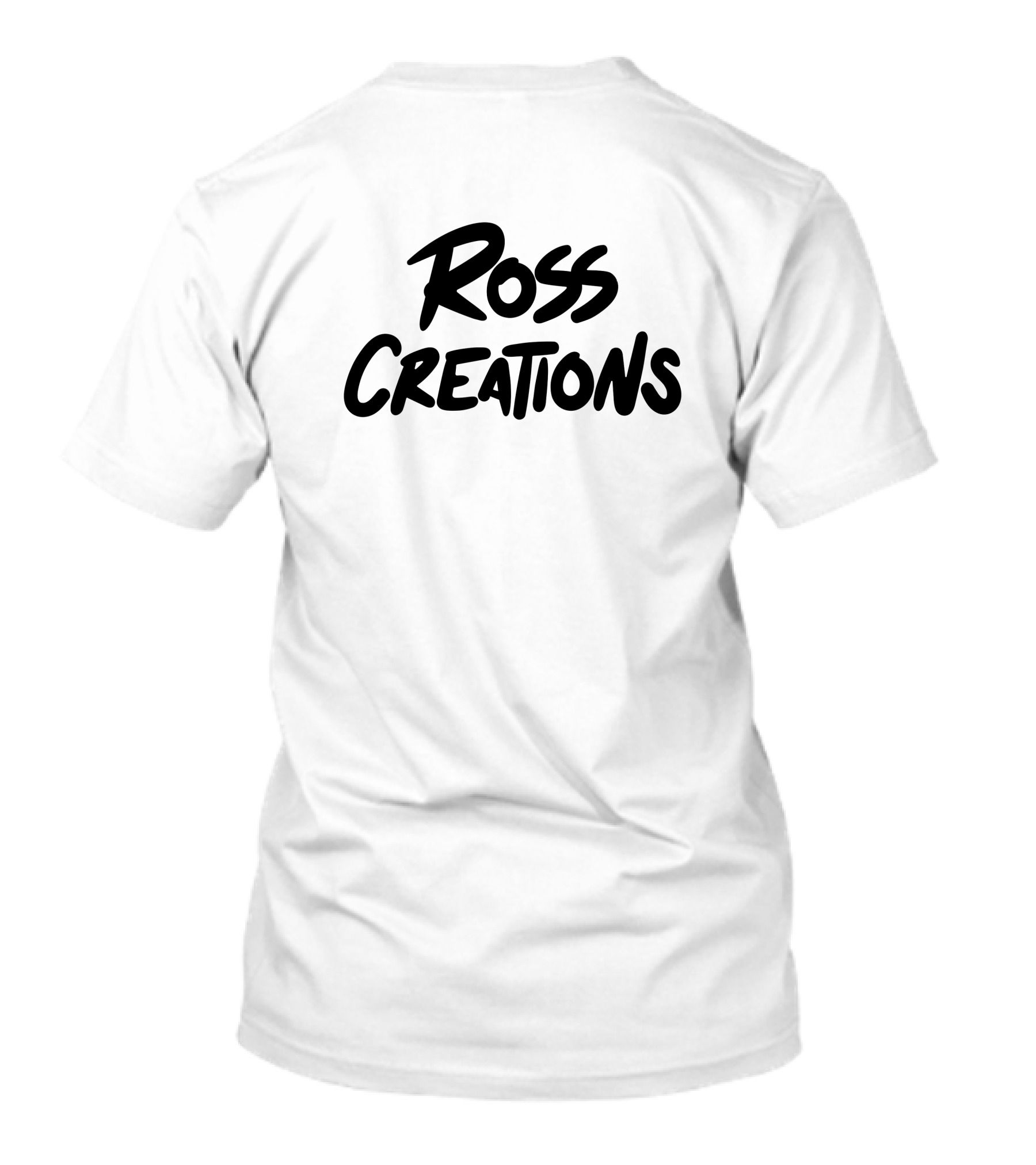 Ross Creations Marker Logo White T-Shirt