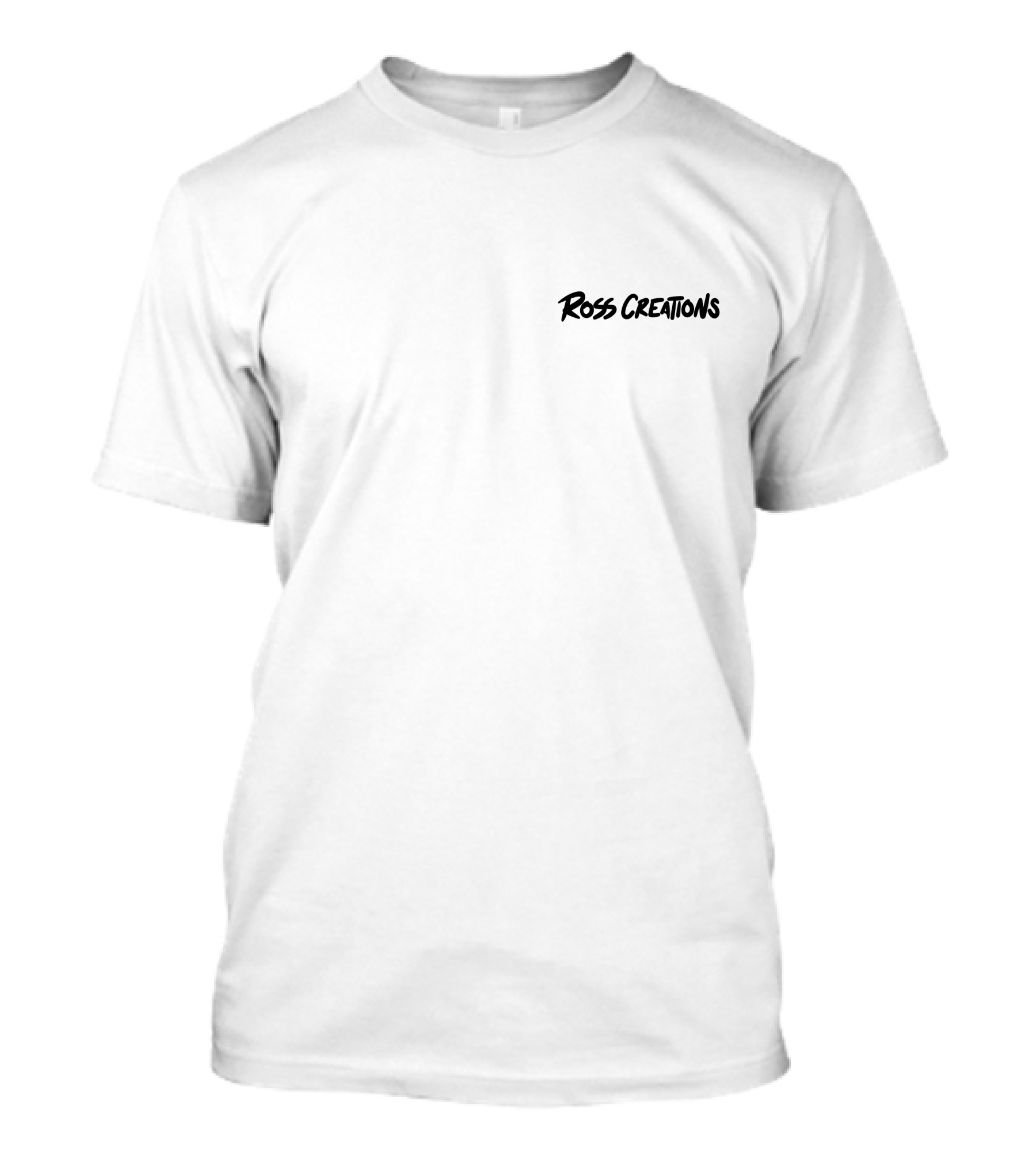 Ross Creations Marker Logo White T-Shirt