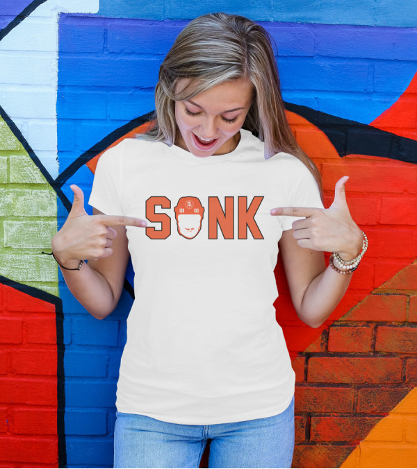 Spittin' Chiclets Sonk Phi Hockey Helmet T-Shirt