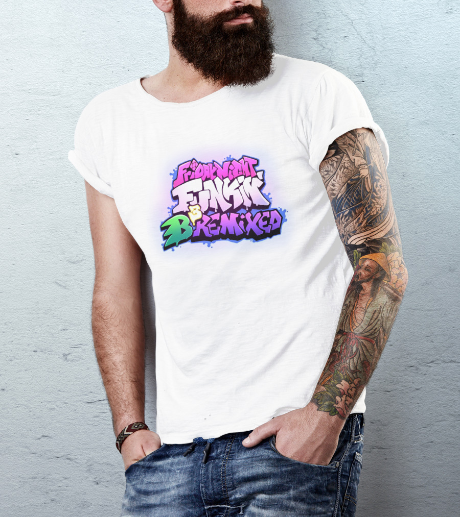 Friday Night Funkin B3 Remixed B3FNF T-Shirt