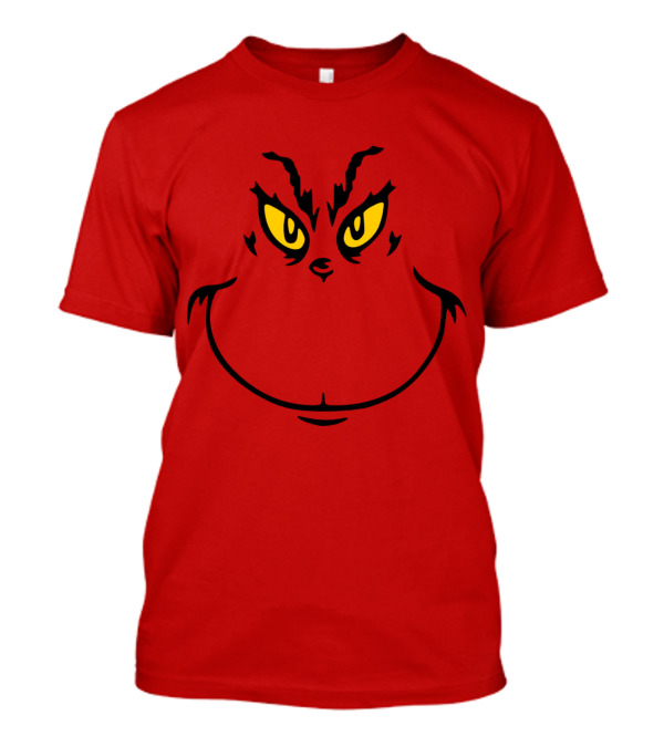 Ginch Face Grinch Expression Iconic Eyes T-Shirt