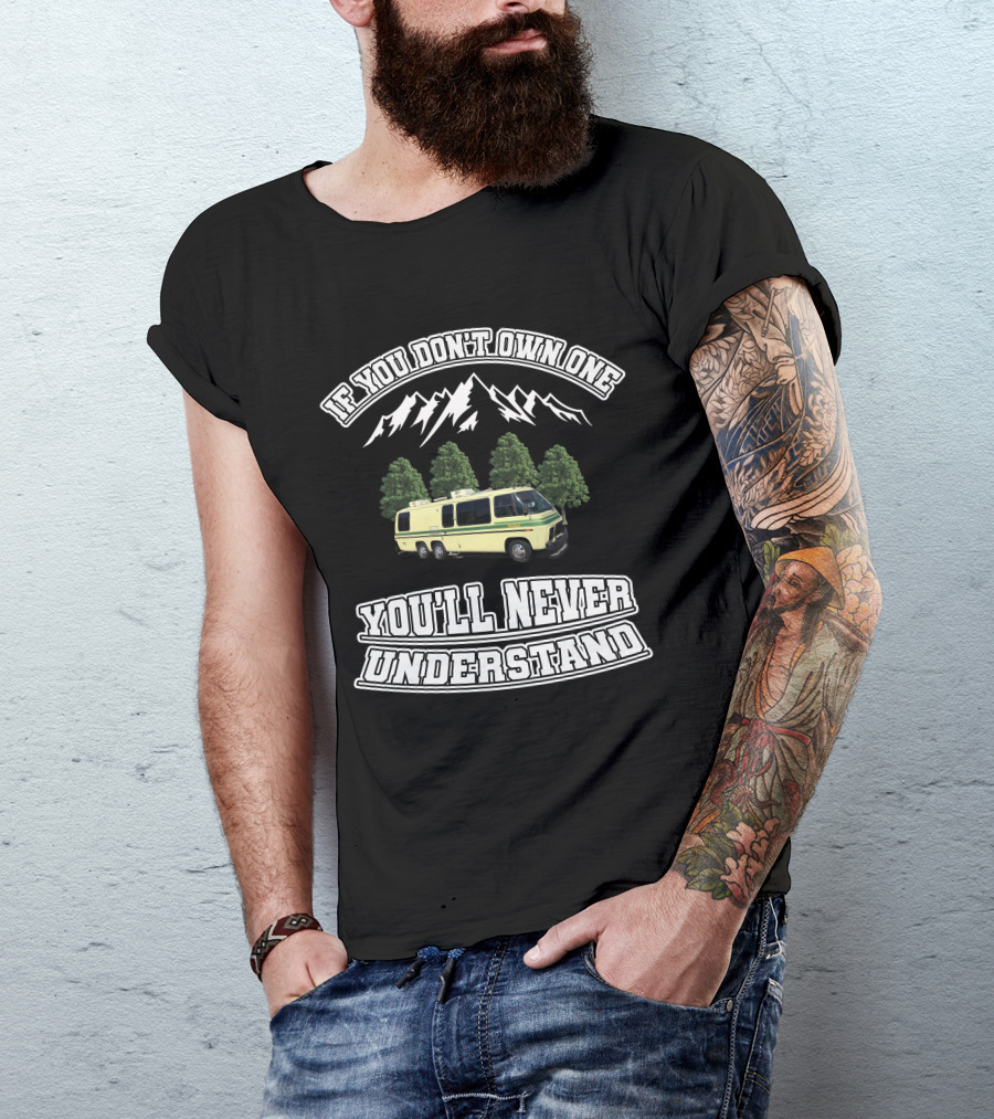 GMC Motorhome Marketplace If You Don't Own One You'll Never Understand Mountain Trees T-Shirt