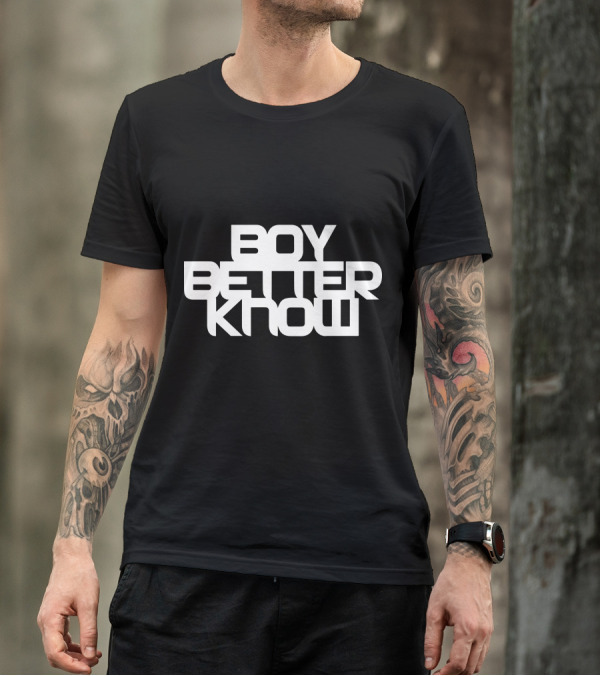 Boy Better Know Grime Collective Logo Hoodie Music Streetwear T-Shirt
