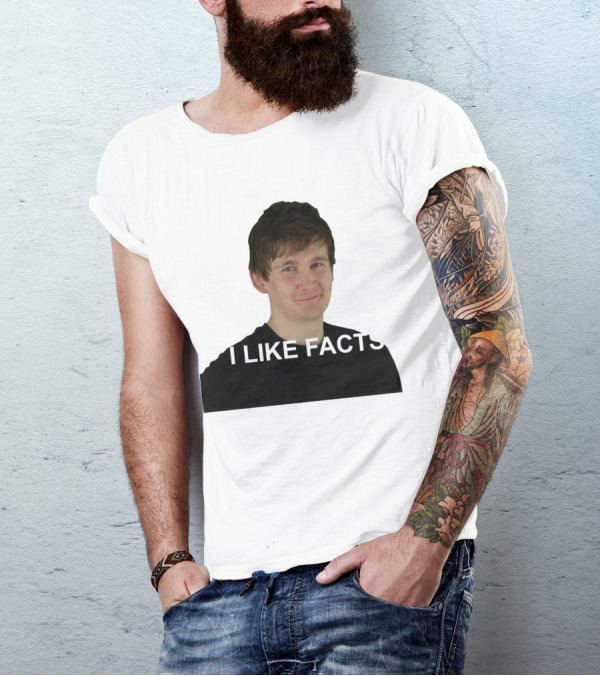 I Like Facts Fiend Carl Smallwood T-Shirt