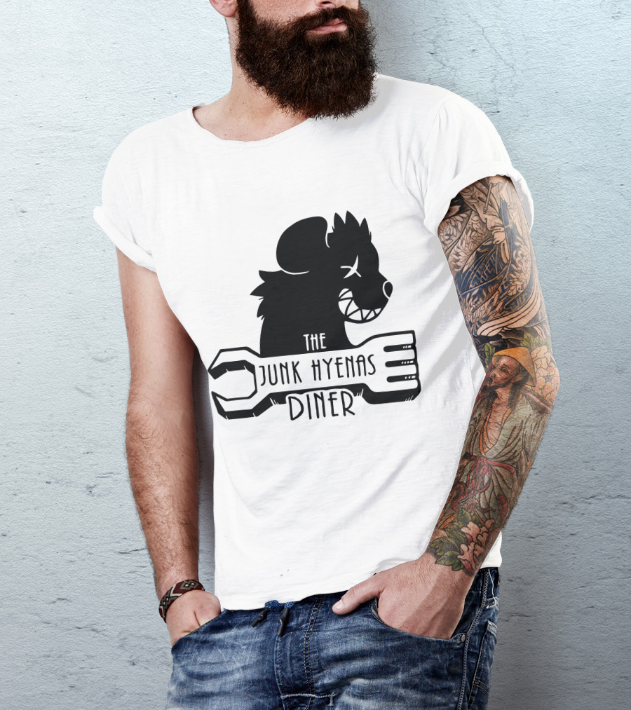 The Junk Hyenas Diner Wrench T-Shirt