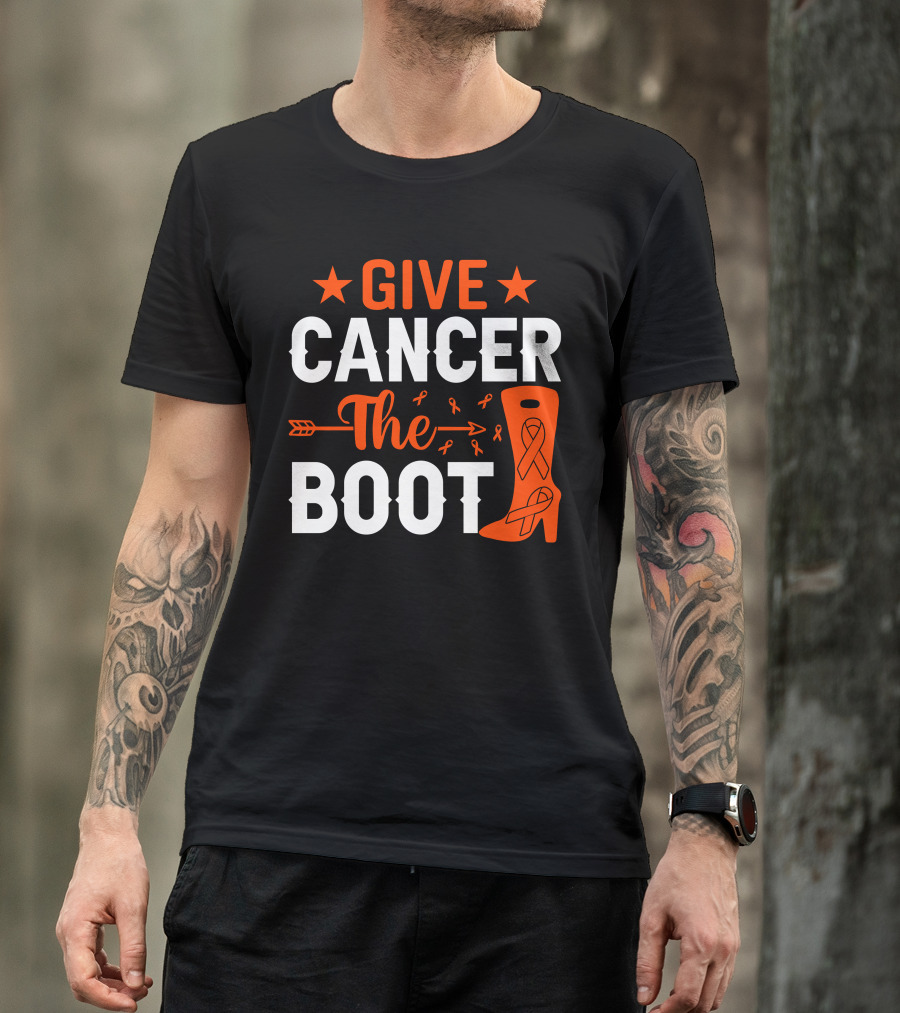 Give Cancer The Boot T-Shirt