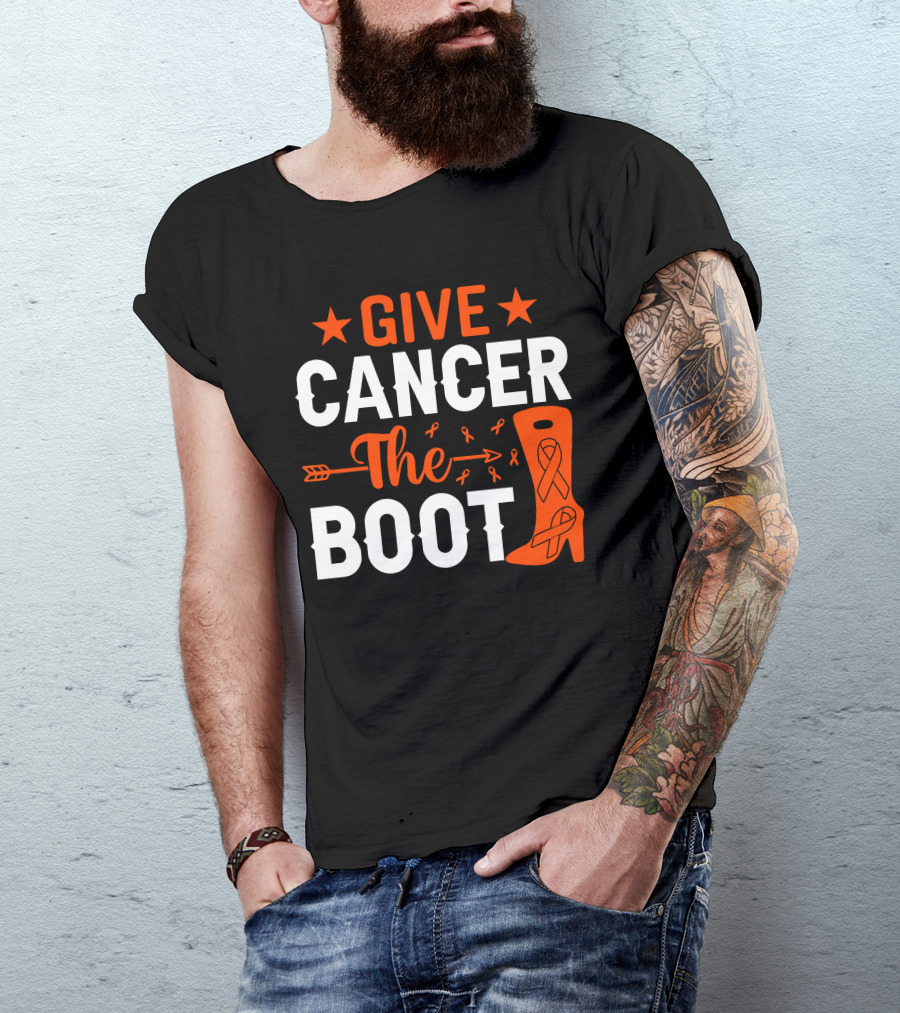 Give Cancer The Boot T-Shirt