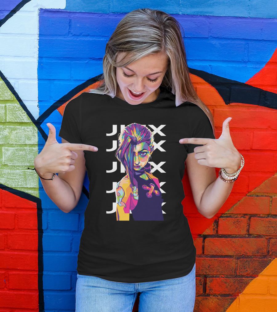 Jinx Legends Vibrant Pop T-Shirt
