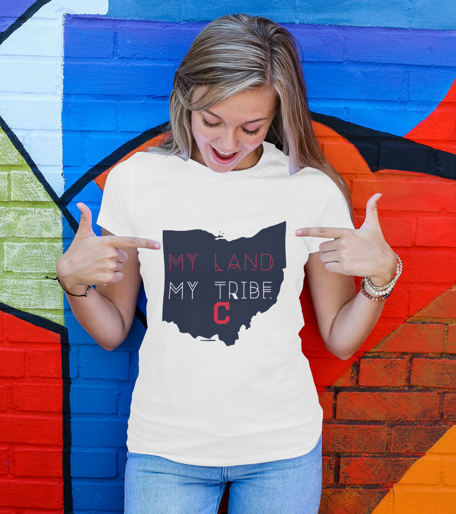 My Land My Tribe Cleveland C Indians T-Shirt