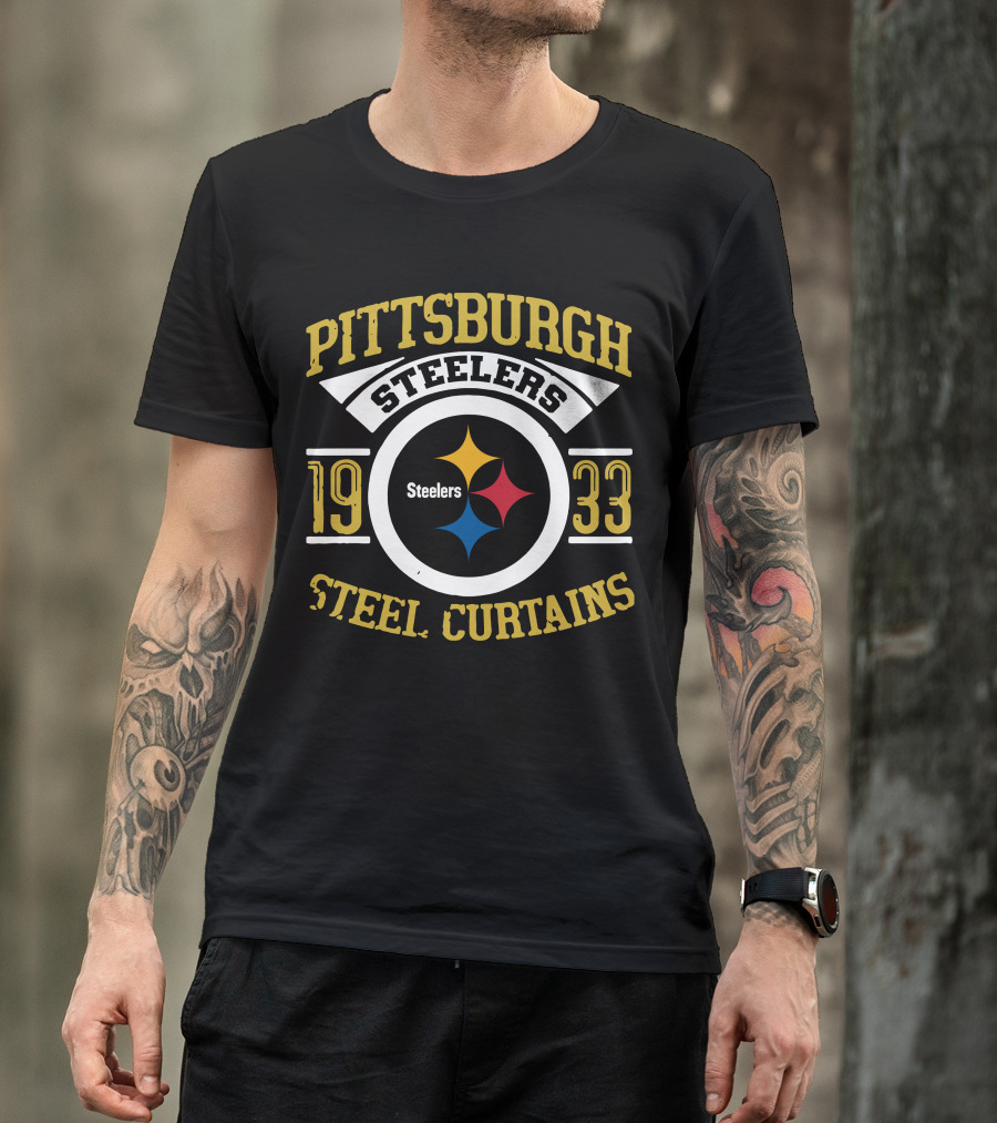 Pittsburgh Steelers Steel Curtains 1933 T-Shirt