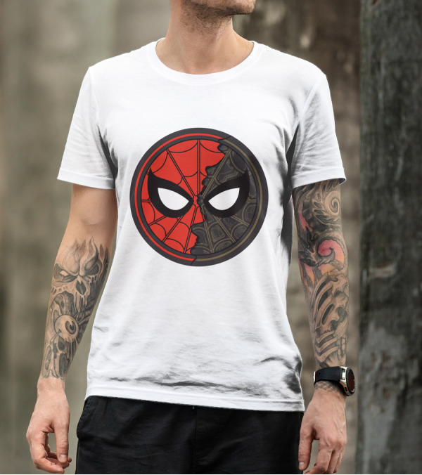 Spider-Man No Way Home Dual Mask T-Shirt