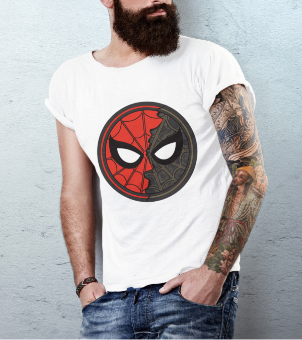 Spider-Man No Way Home Dual Mask T-Shirt